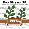 Crealies Duo Stansen No. 73 Blaadjes 20 (CLDD73)