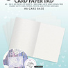 Studio Light Pre-Scored Card Paper Pad A6 White Cards (SL-CO-PP444)