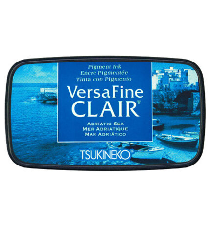 Tsukineko VersaFine Clair Inkpad Adriatic Sea (VF-CLA-606)