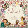 Craft Consortium Olivia's Wildflower Adventures 8x8 Inch Premium Paper Pad (CCLPAD003)