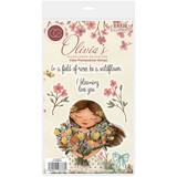 Craft Consortium Olivia's Wildflower Adventures A6 Photopolymer Stamp Set Be A Wildflower (CCLSTMP007)
