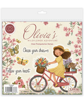 Craft Consortium Olivia's Wildflower Adventures A6 Photopolymer Stamp Set Dreams (CCLSTMP008)