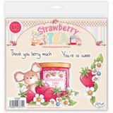 Craft Consortium Strawberry Tea A6 Photopolymer Stamp Set So Sweet (CCLSTMP004)