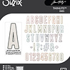 Sizzix Thinlits Die by Tim Holtz Alphanumeric Bulletin (43pcs) (666281)