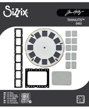 Sizzix Thinlits Die by Tim Holtz Vault Picture Show (15pcs) (666602)
