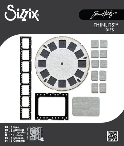 Sizzix Thinlits Die by Tim Holtz Vault Picture Show (15pcs) (666602)