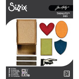 Sizzix Thinlits Die by Tim Holtz Vault Matchbox (10pcs) (666604)