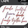 Sizzix Thinlits Die by Tim Holtz Handwritten Love (7pcs) (660218)
