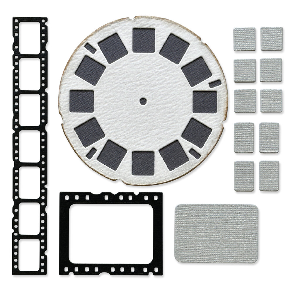 Sizzix Thinlits Die by Tim Holtz Vault Picture Show (15pcs) (666602)