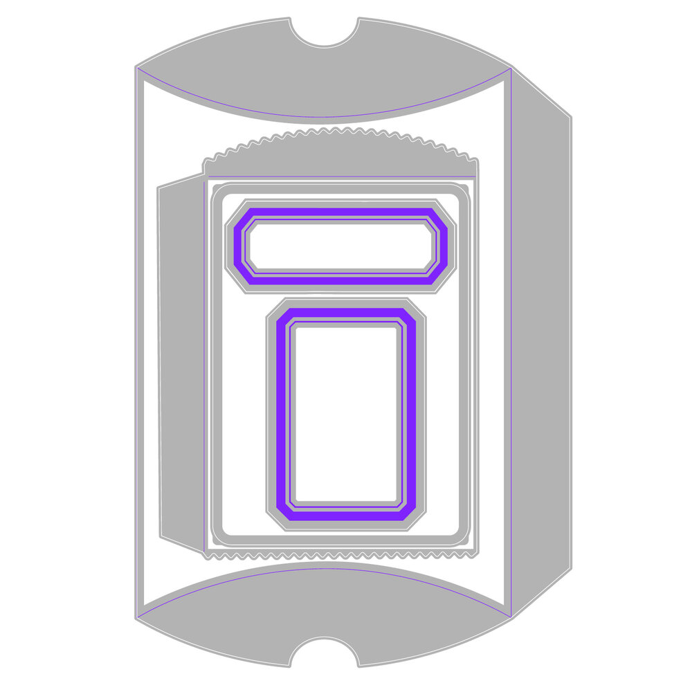 Sizzix Thinlits Die by Tim Holtz Vault Pillow Box + Bag (5pcs) (666568)