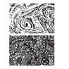 Stampers Anonymous Marble & Doily Tim Holtz Cling Stamps (CMS184)
