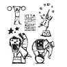 Stampers Anonymous Big Top Tim Holtz Cling Stamps (CMS191) Stampers Anonymous Big Top Tim Holtz Cling Stamps (CMS191)