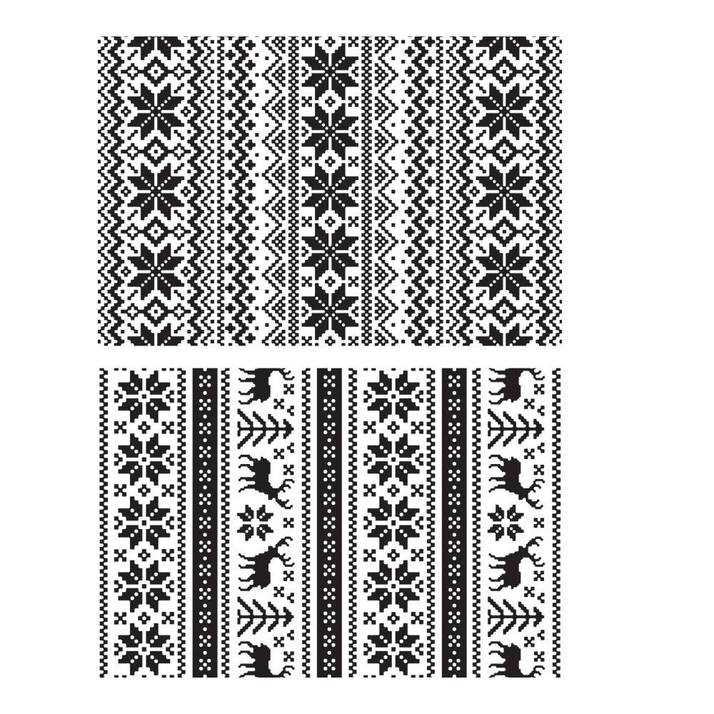 Stampers Anonymous Holiday Knits Tim Holtz Cling Stamps (CMS206) Stampers Anonymous Holiday Knits Tim Holtz Cling Stamps (CMS206)