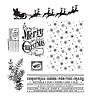 Stampers Anonymous Christmas Nostalgia Tim Holtz Cling Stamps (CMS207)