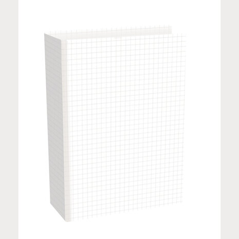 Simple Stories SN@P! Simple Grid 4x6 Inch Chipboard Binder (13334)