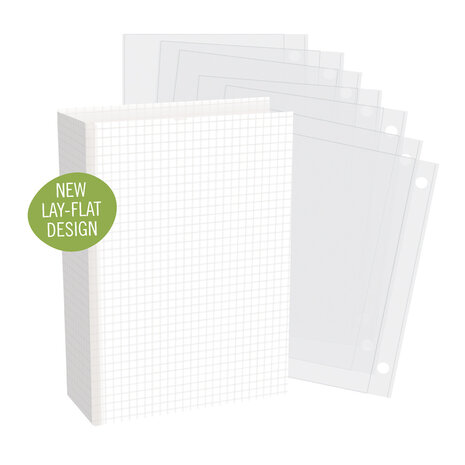 Simple Stories SN@P! Simple Grid 4x6 Inch Chipboard Binder (13334)