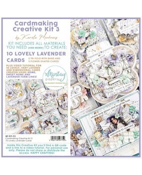 Mintay Creative Kit 3 Cardmaking 10 Lovely Lavender Cards (MT-KIT-C3)
