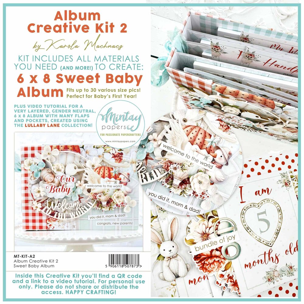 Mintay Creative Kit 2 Album Sweet Baby Album (MT-KIT-A2)