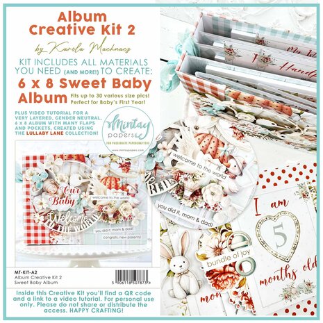 Mintay Creative Kit 2 Album Sweet Baby Album (MT-KIT-A2)