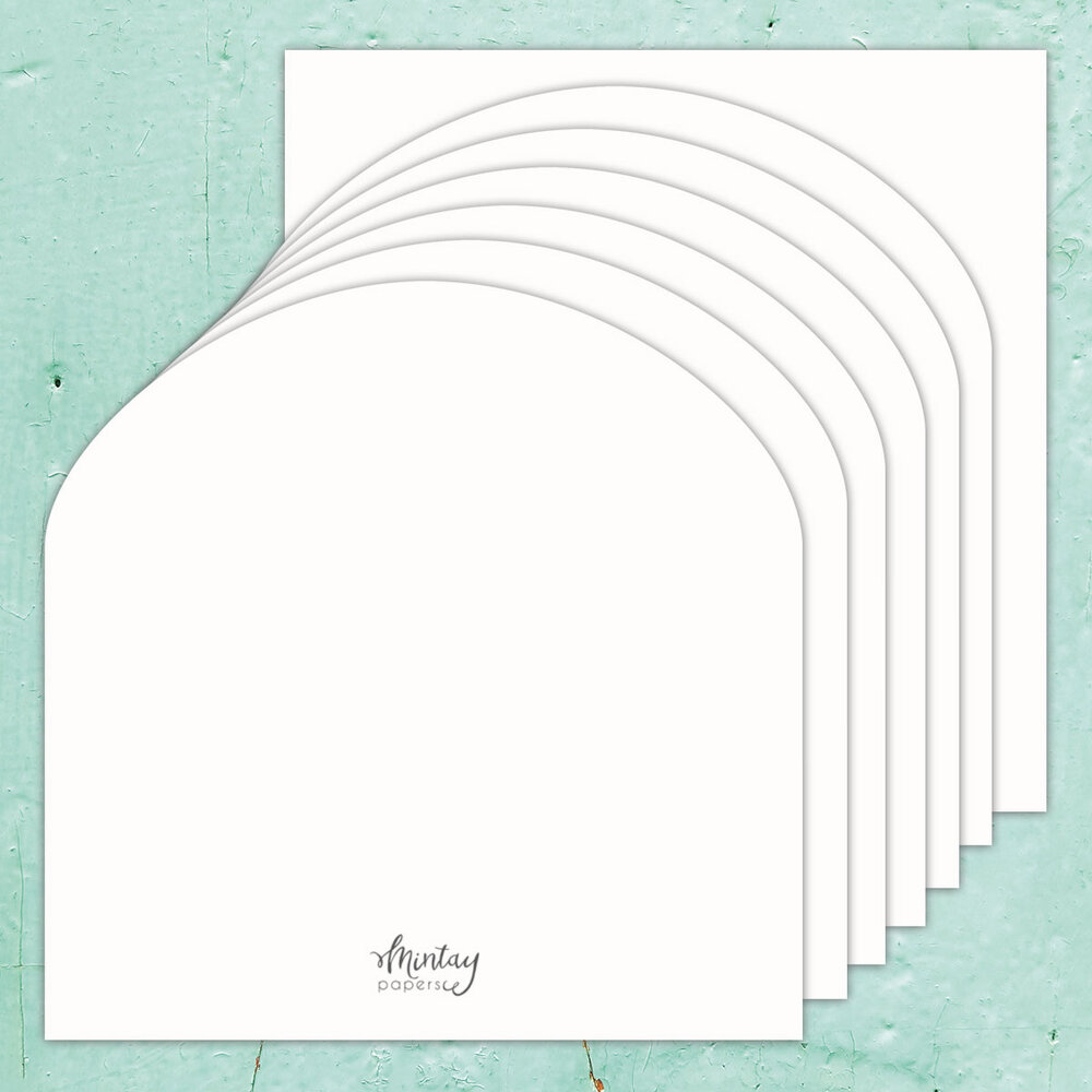 Mintay Chippies Album Base 8x8 Inch Arch (MT-CHIP6-A5)