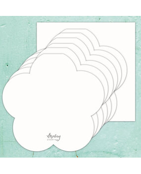 Mintay Chippies Album Base 8x8 Inch Flower (MT-CHIP6-A3)