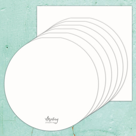 Mintay Chippies Album Base 8x8 Inch Circle (MT-CHIP6-A1)