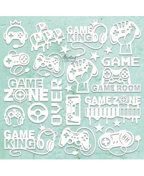 Mintay Chippies Decor 12x12 Inch Element Sheet Gaming (MT-CHIP2-D122)