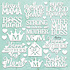 Chippies Decor 12x12 Inch Element Sheet Mother's Day (MT-CHIP2-D119) Chippies Decor 12x12 Inch Element Sheet Mother's Day (MT-CHIP2-D119)