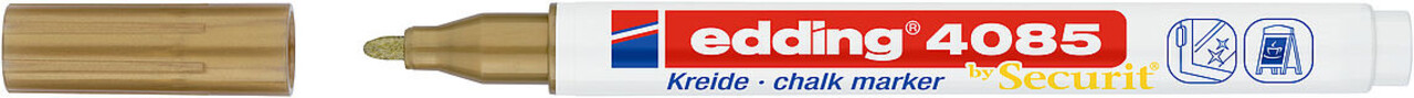 edding e-4085 Chalk Marker Gold (4-4085053) edding e-4085 Chalk Marker Gold (4-4085053)