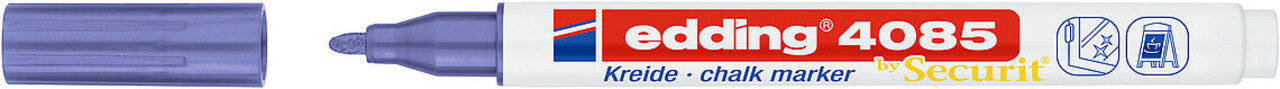 edding e-4085 Chalk Marker Metallic Violet (4-4085078) edding e-4085 Chalk Marker Metallic Violet (4-4085078)