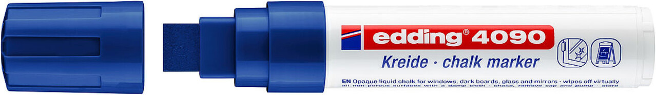 edding e-4090 Chalk Marker Blue (4-4090003)