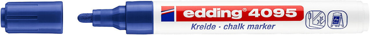 edding e-4095 Chalk Marker Blue (4-4095003) edding e-4095 Chalk Marker Blue (4-4095003)