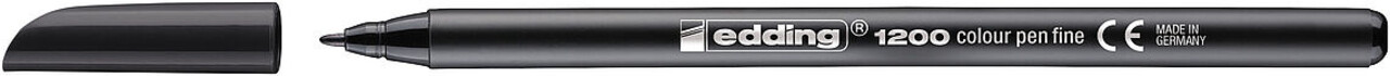edding e-1200 Colour Pen Fine Black (4-1200001)