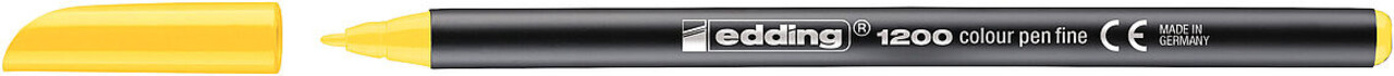 edding e-1200 Colour Pen Fine Yellow (4-1200005)