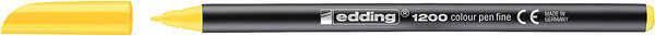 edding e-1200 Colour Pen Fine Yellow (4-1200005)