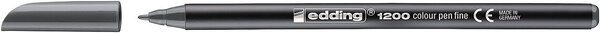 edding e-1200 Colour Pen Fine Grey (4-1200012)
