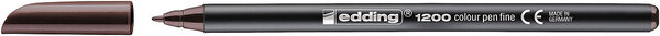 edding e-1200 Colour Pen Fine Dark Brown (4-1200018) edding e-1200 Colour Pen Fine Dark Brown (4-1200018)