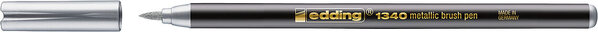 edding e-1340 Brush Pen Metallic Silver (4-1340054) edding e-1340 Brush Pen Metallic Silver (4-1340054)