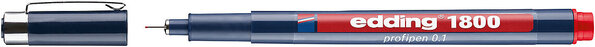 edding e-1800 Profipen 0.1 Red (4-180001002)