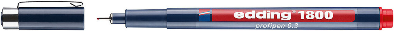 edding e-1800 Profipen 0.3 Red (4-180003002)