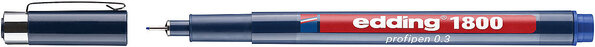 edding e-1800 Profipen 0.3 Blue (4-180003003) edding e-1800 Profipen 0.3 Blue (4-180003003)