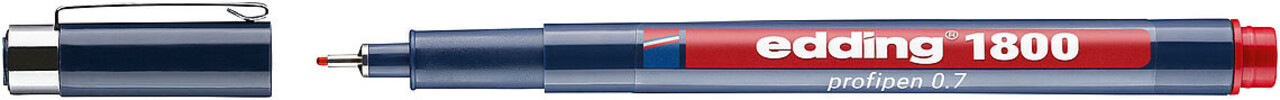 edding e-1800 Profipen 0.7 Red (4-180007002) edding e-1800 Profipen 0.7 Red (4-180007002)