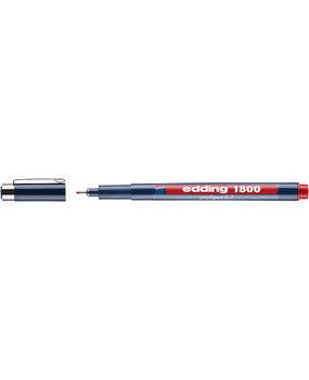 edding e-1800 Profipen 0.7 Red (4-180007002)