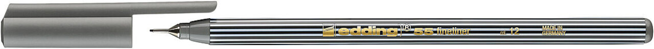 edding e-55 Fineliner Grey (4-55012) edding e-55 Fineliner Grey (4-55012)