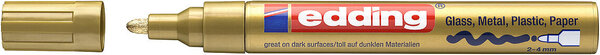 edding e-750 Gloss Paint Marker Gold (4-750-9-053)