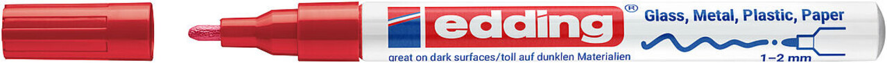 edding e-751 Gloss Paint Marker Red (4-751-9-002)