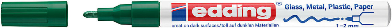 edding e-751 Gloss Paint Marker Green (4-751-9-004) edding e-751 Gloss Paint Marker Green (4-751-9-004)