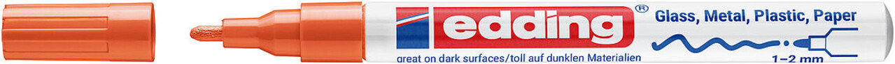 edding e-751 Gloss Paint Marker Orange (4-751-9-006) edding e-751 Gloss Paint Marker Orange (4-751-9-006)