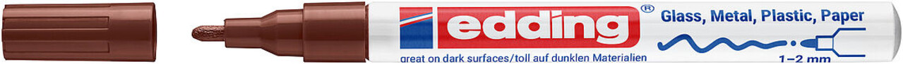 edding e-751 Gloss Paint Marker Brown (4-751-9-007)