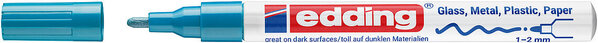 edding e-751 Gloss Paint Marker Light Blue (4-751-9-010) edding e-751 Gloss Paint Marker Light Blue (4-751-9-010)